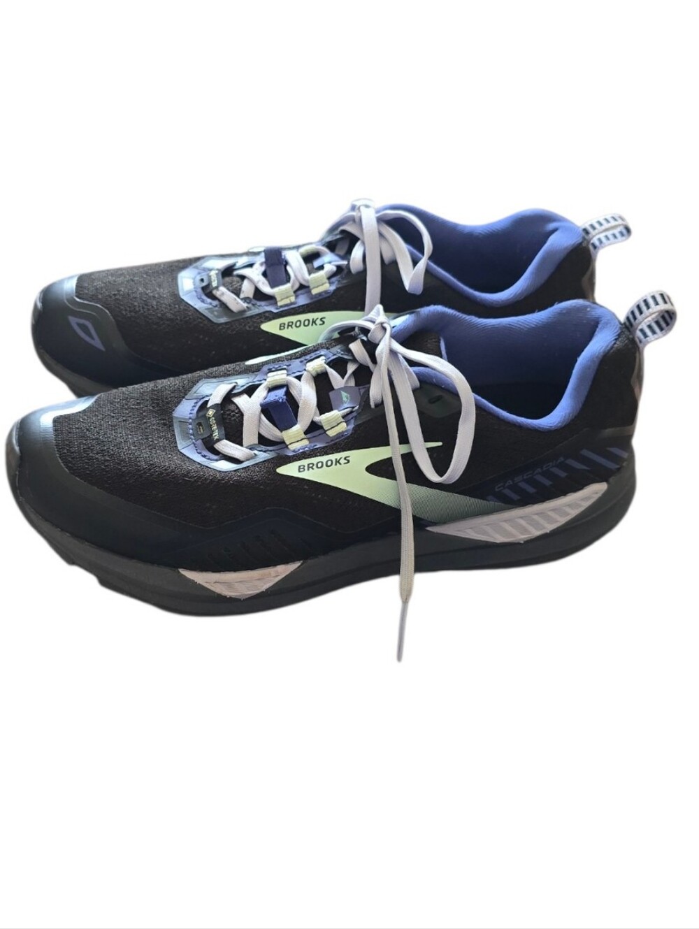 Brooks Cascadia 15 GTX Women's Trail Running Black & Blue Sneakers Size 9